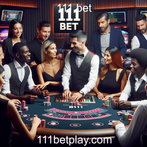 Explore a Experiência de Jogos 'Ao Vivo' na 111 Bet